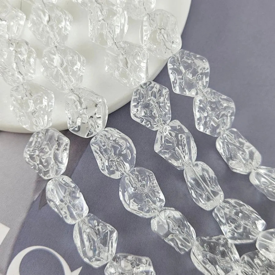 10 шт. Бусина 14x13.5x9.8 мм фри форм, стекло (10053) купить с доставкой по России | Интернет-магазин Viva Beads