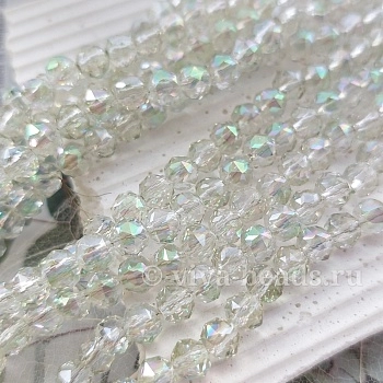 20 шт. Опал синтетический 6х5 мм бледно-зеленый (6769-БЗ) купить с доставкой по России | Интернет-магазин Viva Beads