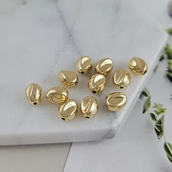 УЦЕНКА 1 шт. Бусина / разделитель / фигурная 7.7х6.3х5.1 мм позолота 14К (9187-З-УЦ) купить в Воронеже | Заказать в интернет-магазине Viva Beads
