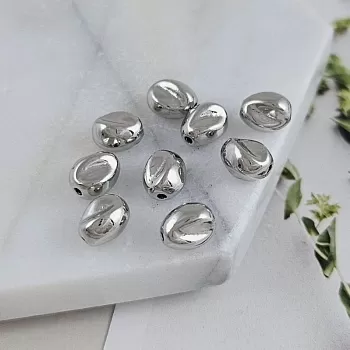 УЦЕНКА 1 шт. Бусина / разделитель / фигурная 7.7х6.3х5.1 мм родиевое покрытие (9187-Р-УЦ) купить в Воронеже | Заказать в интернет-магазине Viva Beads
