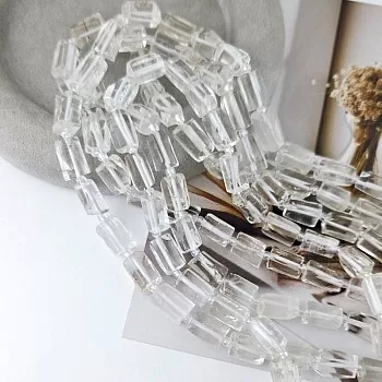 1 шт. Горный хрусталь кусочки ок. 6-8х9-12 мм (7927) купить в Воронеже | Заказать в интернет-магазине Viva Beads
