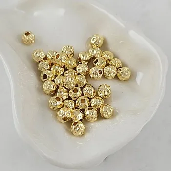 1 шт. Бусина разделитель круглая 5.1х5.9 мм позолота 14К (10099-З) купить с доставкой по России | Интернет-магазин Viva Beads