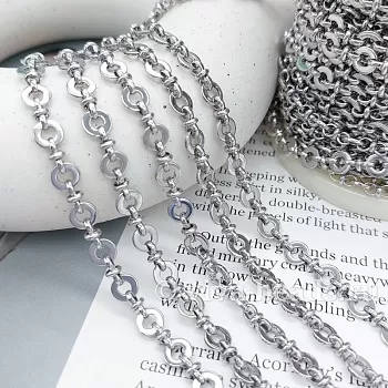 10 см Цепь 6 мм (толщина) родиевое покр. (7466-Р) купить в Воронеже | Заказать в интернет-магазине Viva Beads
