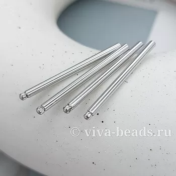 Подвеска палочка 30x2 мм родиевое покр. (3295-30-Р) Подвеска палочка 30x2 мм родиевое покр. (3295-30-Р)