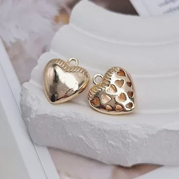 Подвеска Сердце 15x14.2х5 мм позолота (8476-14-З) Подвеска Сердце 15x14.2х5 мм позолота (8476-14-З)