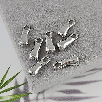 Подвеска Палочка 14х5.4х4.6 мм, родиевое покрытие (9418-14-Р) купить с доставкой по России | Интернет-магазин Viva Beads