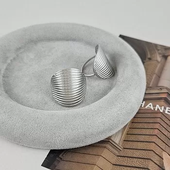 Кольцо Овал от 19 размера, нержавеющая сталь (9391) купить с доставкой по России | Интернет-магазин Viva Beads