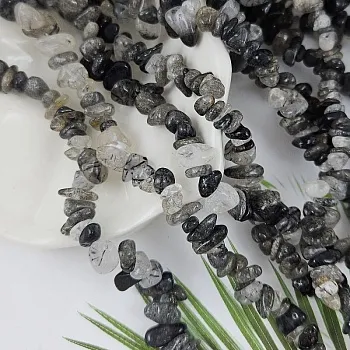 Нить 39 см Кварц рутиловый натуральный 5-8 мм крошка (9361-1) для бижутерии купить с доставкой по России | Интернет‑магазин Viva Beads