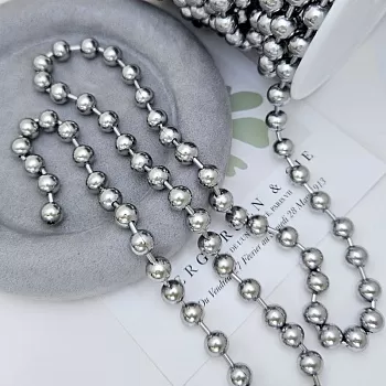 10 см Цепь шариковая 8 мм / толщина / нержавеющая сталь (8951-8) купить в Воронеже | Заказать в интернет-магазине Viva Beads
