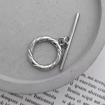 Замок тоггл кольцо 24х19.4 мм родиевое покрытие (8923-Р) купить в Воронеже | Заказать в интернет-магазине Viva Beads
 Замок тоггл кольцо 24х19.4 мм родиевое покрытие (8923-Р) купить в Воронеже | Заказать в интернет-магазине Viva Beads