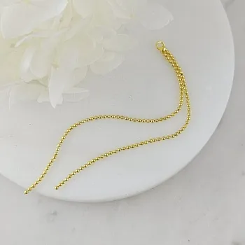 Подвеска с цепочками 9 см позолота 14К (10213-З) купить с доставкой по России | Интернет-магазин Viva Beads