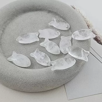 УЦЕНКА Подвеска Рыба 24-25х12-13х5-6 мм кварц (9191-КВ-УЦ) для бижутерии купить с доставкой по России | Интернет‑магазин Viva Beads