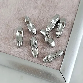 1 шт. Бусина разделитель 15x5.5х4.9 мм родиевое покрытие (6870-15-Р) купить с доставкой по России | Интернет-магазин Viva Beads