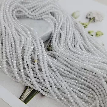 Нить 18 см Фианиты 2.1 мм граненые бусины, прозрачный (6717-Б) купить в Воронеже | Заказать в интернет-магазине Viva Beads
 Нить 18 см Фианиты 2.1 мм граненые бусины, прозрачный (6717-Б) купить в Воронеже | Заказать в интернет-магазине Viva Beads