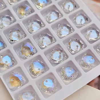 Подвеска Сердце 10.4 мм Moonlight хрустальное стекло (6404-МЛ) купить с доставкой по России | Интернет-магазин Viva Beads