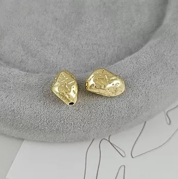 1 шт. Бусина фри форм 11.7х8х6.3 мм позолота 14К (9429-З) купить в Воронеже | Заказать в интернет-магазине Viva Beads
 1 шт. Бусина фри форм 11.7х8х6.3 мм позолота 14К (9429-З) купить в Воронеже | Заказать в интернет-магазине Viva Beads