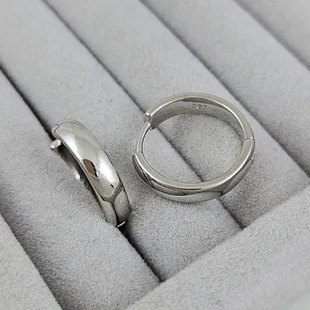 Швензы кольца, бублики, конго 20х4.3 мм родиевое покрытие (6799-Р) купить с доставкой по России | Интернет-магазин Viva Beads