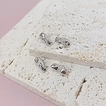 1 шт. Бусина разделитель фри форм 9.2х4 мм родиевое покр. (7882-Р) купить в Воронеже | Заказать в интернет-магазине Viva Beads
