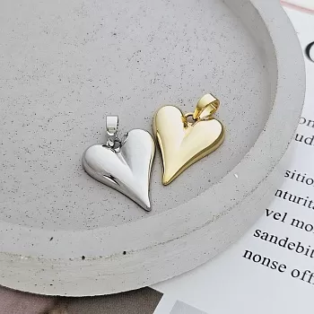 УЦЕНКА Подвеска Сердце 18.4х15 мм родиевое покрытие (8795-Р-УЦ) купить с доставкой по России | Интернет-магазин Viva Beads