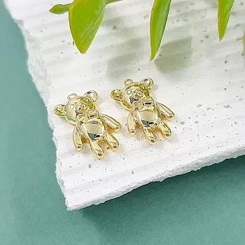 Подвеска Мишка 15.1х9 мм позолота (5568-З)