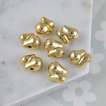 УЦЕНКА 1 шт. Бусина металлическая 8.5х10х7.4 мм фри форм, позолота 18К (9682-З) купить в Воронеже | Заказать в интернет-магазине Viva Beads
