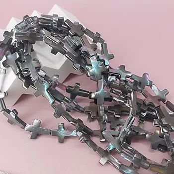 1 шт. Перламутр натур. темный крест ок. 18х13х3 мм (5651-Т) купить в Воронеже | Заказать в интернет-магазине Viva Beads
 1 шт. Перламутр натур. темный крест ок. 18х13х3 мм (5651-Т) купить в Воронеже | Заказать в интернет-магазине Viva Beads