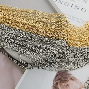 10 см Цепь 2.8 мм / толщина / позолота (6871-З) купить в Воронеже | Заказать в интернет-магазине Viva Beads
