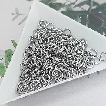 50 шт. Колечки соединительные 5x1 мм СТАЛЬ (7700) купить в Воронеже | Заказать в интернет-магазине Viva Beads
