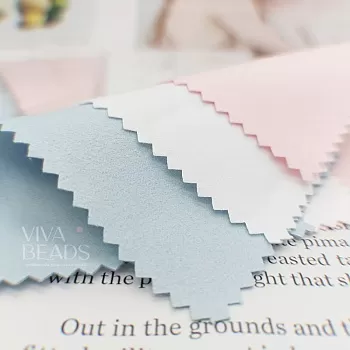 Чистящие салфетки для ювелирных изделий 10х6.5 см БЕЛЫЙ (7601-Б) для бижутерии купить с доставкой по России | Интернет-магазин Viva Beads