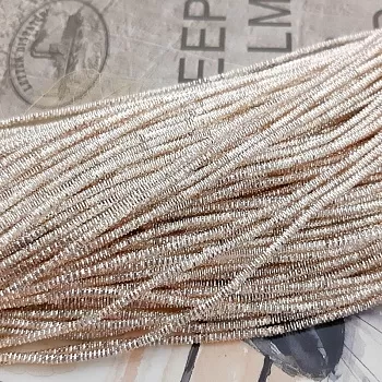 5 гр. Канитель / трунцал 1,5 мм св. золото (3457) купить в #REGION_P# | Заказать в интернет-магазине Viva Beads
