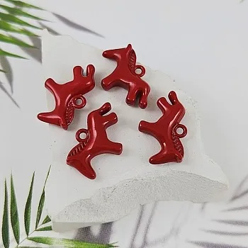 Подвеска Лошадь 14.5x20.2 мм, эмаль, красный (9982-К) купить с доставкой по России | Интернет-магазин Viva Beads