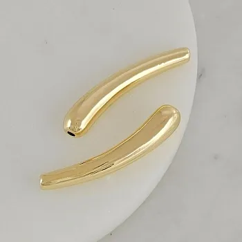 Бусина разделитель 33х5.8 мм удлиненная капля, позолота 14К (8029-З) купить с доставкой по России | Интернет-магазин Viva Beads