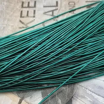 5 гр. Канитель мягкая 1 мм изумруд (3460) купить в #REGION_P# | Заказать в интернет-магазине Viva Beads
