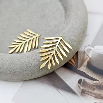 Подвеска Веточка 31.5x24.7 мм позолота 14К (9177-З) купить с доставкой по России | Интернет-магазин Viva Beads