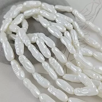 УЦЕНКА 1 шт. Жемчуг майорка 22.8х6.6х8.3 мм форма барокко, палочка (9440-УЦ) купить в Воронеже | Заказать в интернет-магазине Viva Beads
