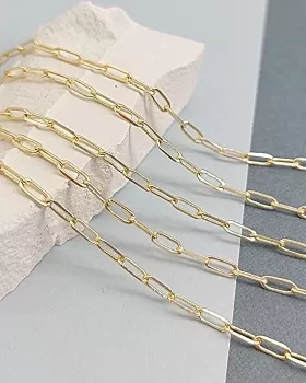 50 см Цепь 2.4 мм /толщина/ позолота (6673-З) купить в Воронеже | Заказать в интернет-магазине Viva Beads
