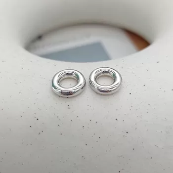 1 шт. Кольцо коннектор 9х2 мм родиевое покр. (7670-Р) соединительные колечки и кольца-коннекторы купить с доставкой по России | Интернет-магазин Viva Beads