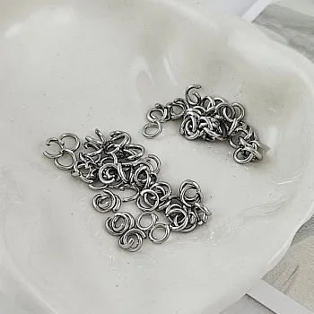 20 шт. Колечки 4x0.8 мм соединительные разъемные, нержавеющая сталь (3908) соединительные колечки и кольца-коннекторы купить с доставкой по России | Интернет-магазин Viva Beads