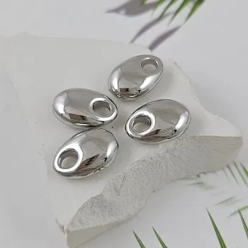 УЦЕНКА Подвеска Капля 14.6х9.6х5.6 мм, родиевое покрытие (9998-Р-УЦ) купить с доставкой по России | Интернет-магазин Viva Beads