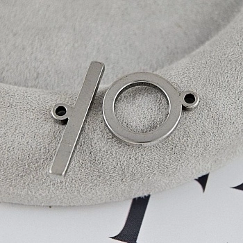 Замок тоггл, кольцо 13.5 мм, нержавеющая сталь (9647) замок для украшений купить с доставкой по России | Интернет-магазин Viva Beads