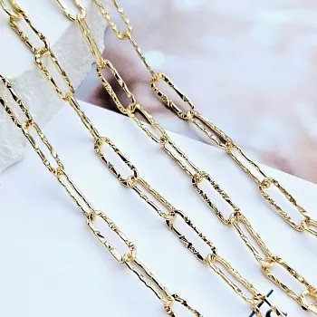 50 см Цепочка 4 мм / толщина / позолота (8527-З) купить с доставкой по России | Интернет-магазин Viva Beads