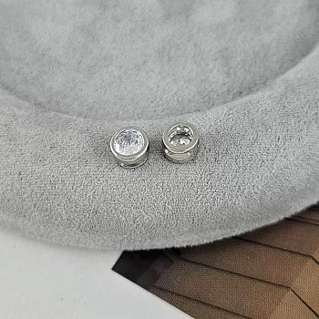 Подвеска-бусина круглая 6 мм с фианитом родиевое покрытие (9377-Р) Подвеска-бусина круглая 6 мм с фианитом родиевое покрытие (9377-Р)