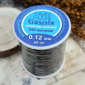 Мононить Gamma 0.12 мм черная 250 м нейлон (4097) купить в Воронеже | Заказать в интернет-магазине Viva Beads
 Мононить Gamma 0.12 мм черная 250 м нейлон (4097) купить в Воронеже | Заказать в интернет-магазине Viva Beads