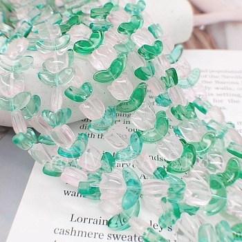 Бусины лэмпворк Тюльпан 9-14x4-5.5 мм (7480) купить с доставкой по России | Интернет-магазин Viva Beads