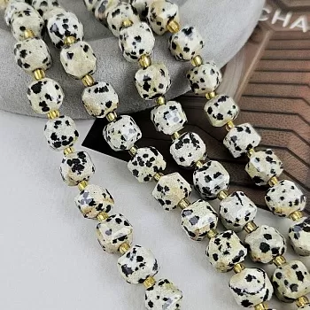 1 шт. Яшма далматиновая, порфирит 8-9 мм бусина граненый куб (9362) для бижутерии купить с доставкой по России | Интернет‑магазин Viva Beads