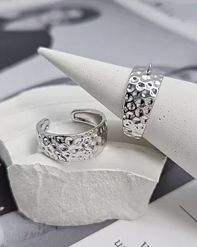 Основа для кольца с петлей свободный размер родиевое покр. (8382-Р) купить с доставкой по России | Интернет-магазин Viva Beads