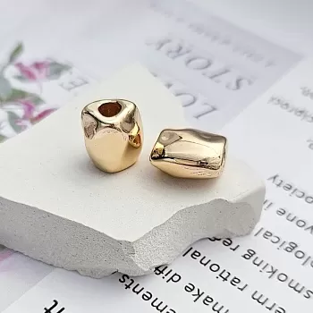 1 шт. Бусина фри форм 13.3х11х8.6 мм позолота 14К (8683-З) купить в Воронеже | Заказать в интернет-магазине Viva Beads
