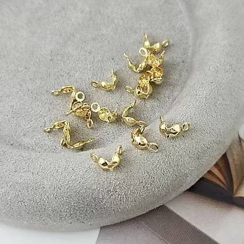 1 шт. Каллоты 8x4 мм позолота 14К (5521-З) купить в Воронеже | Заказать в интернет-магазине Viva Beads
 1 шт. Каллоты 8x4 мм позолота 14К (5521-З) купить в Воронеже | Заказать в интернет-магазине Viva Beads