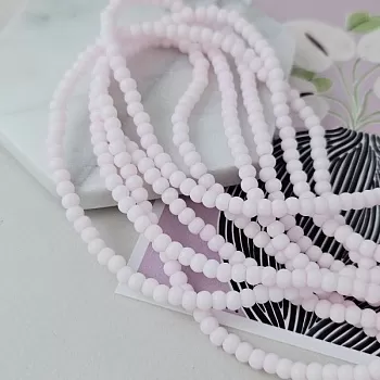 Нить 39 см Бусины рондели ок. 4-4.5х2.3-2.8 мм розовый, керамика (9791-РОЗ) купить с доставкой по России | Интернет-магазин Viva Beads