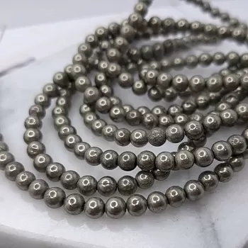 10 шт. Пирит натур. 4 мм бусина гладкий шар (4789) купить в Воронеже | Заказать в интернет-магазине Viva Beads
